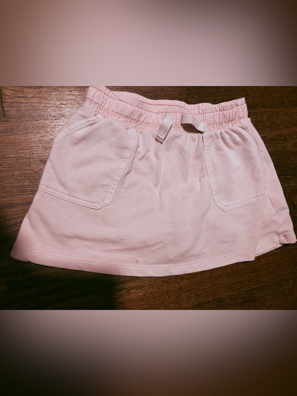 Cat & Jack Light Pink Girls' Pull-On Skort with Front Pockets